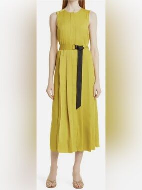 Ted Baker London Women’s Citrine Pleated Maxi Dress, Size 4